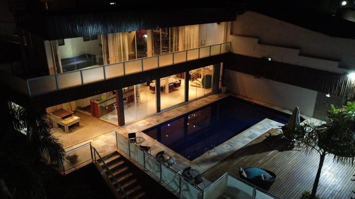 Mansao Casa Blanca Em Sao Roque C/ 5 Vagas Garagem Villa Екстериор снимка